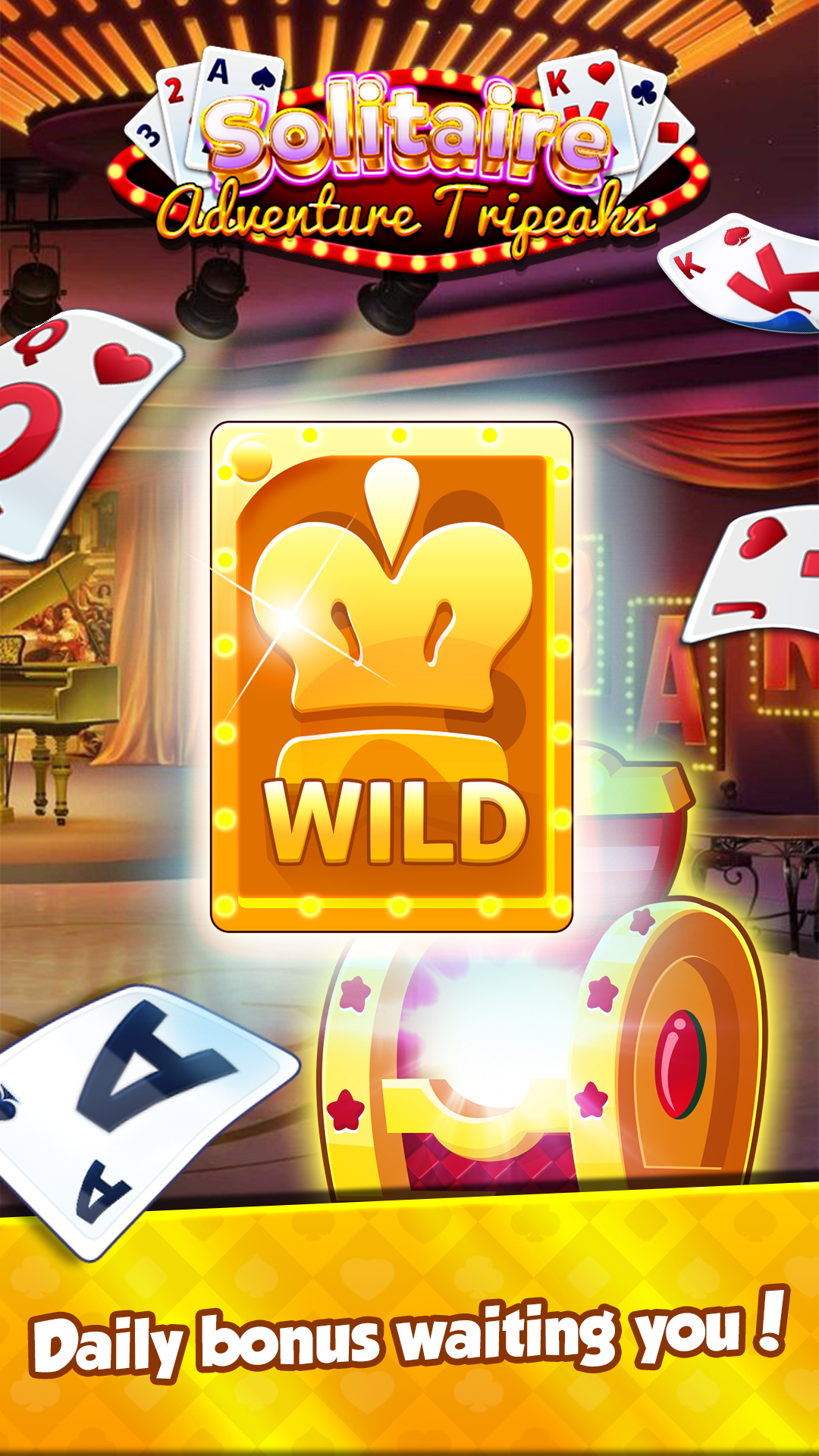 اسکرین شات 1 بازی Solitaire Adventure Tripeaks