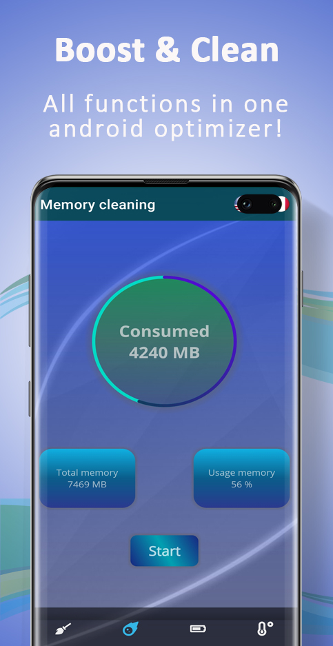 اسکرین شات 3 برنامه Solo Cleaner - Clean & Boost