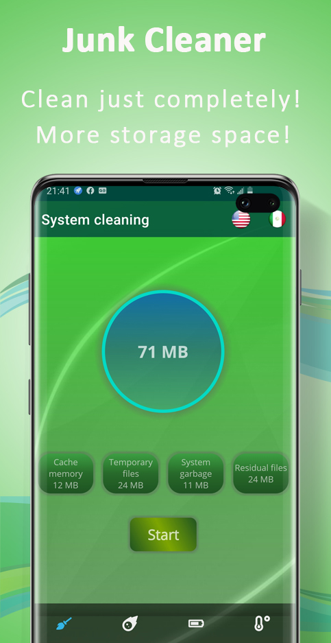 اسکرین شات 1 برنامه Solo Cleaner - Clean & Boost