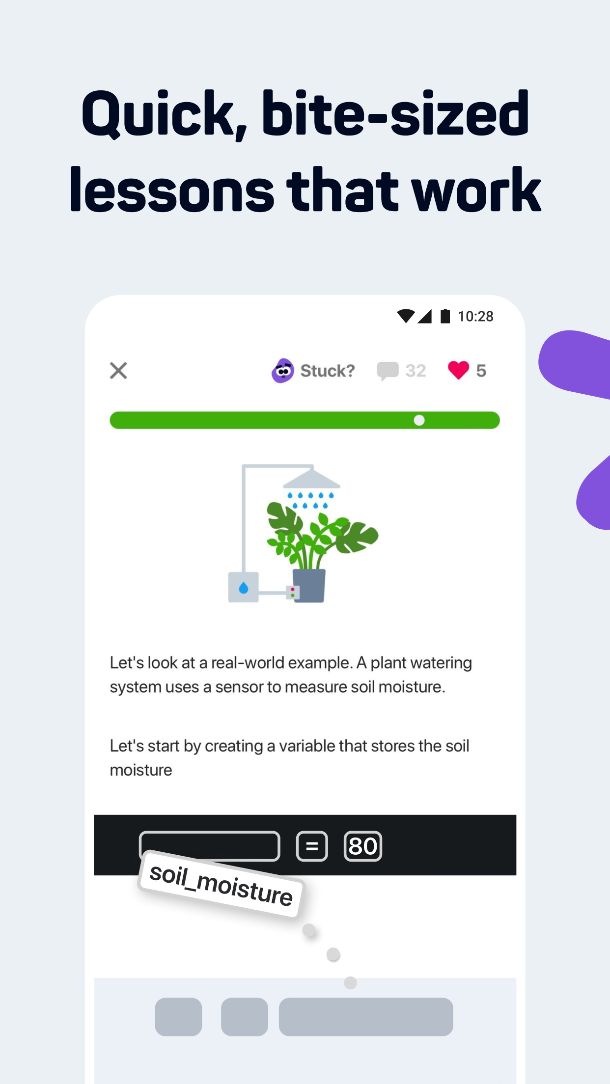 اسکرین شات 5 برنامه Sololearn: Learn to code