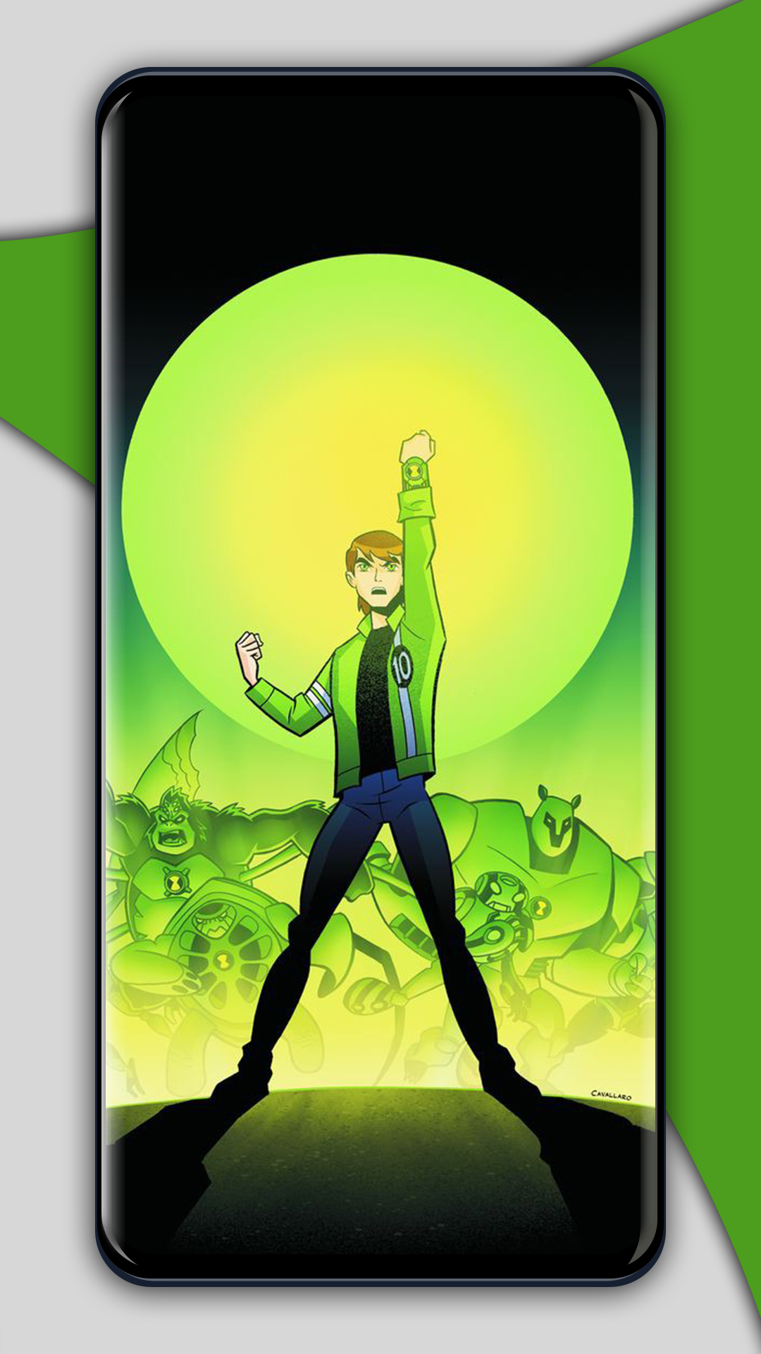 اسکرین شات 2 برنامه Ben Ten Wallpapers HD & 4K