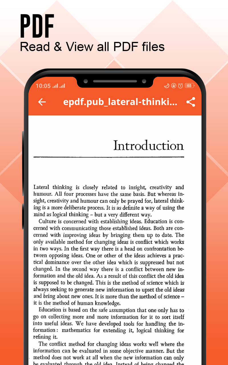 اسکرین شات 3 برنامه Document Reader :  PDF Creator