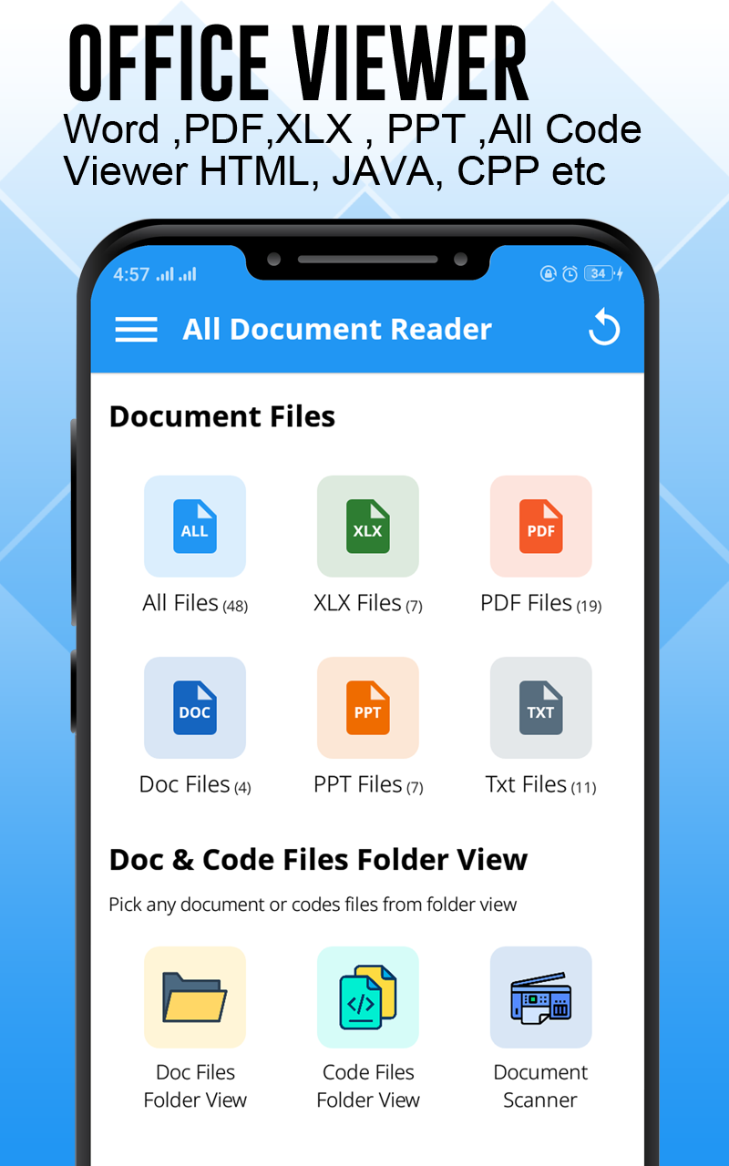 اسکرین شات 1 برنامه Document Reader :  PDF Creator