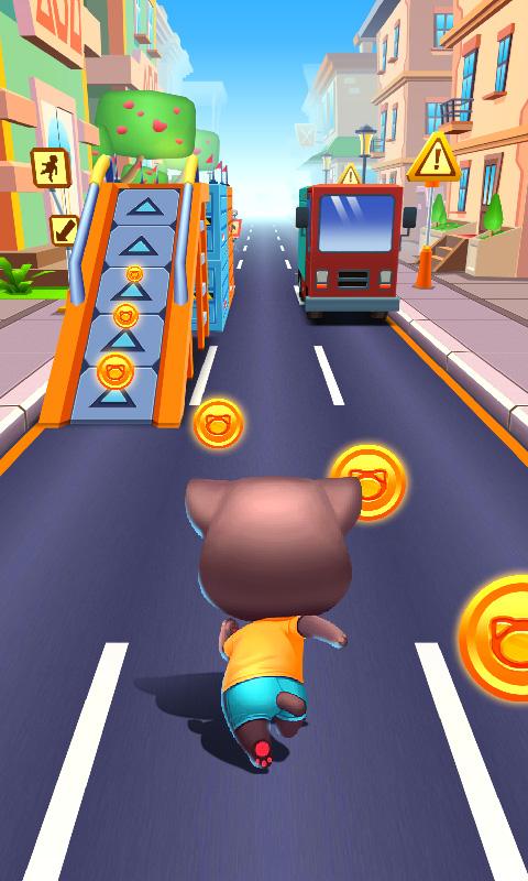 اسکرین شات 1 بازی Cat Runner: Decorate Home