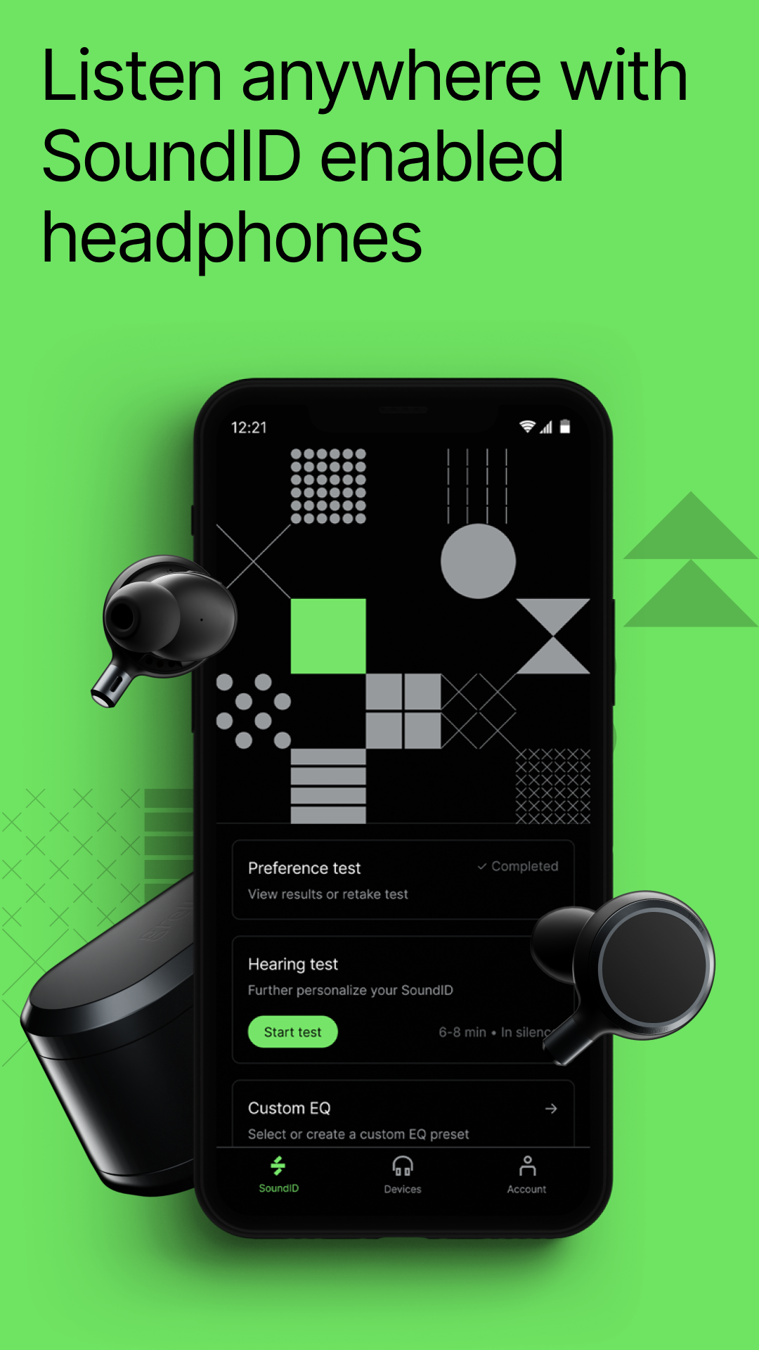 اسکرین شات 7 برنامه SoundID™ Headphone Equalizer