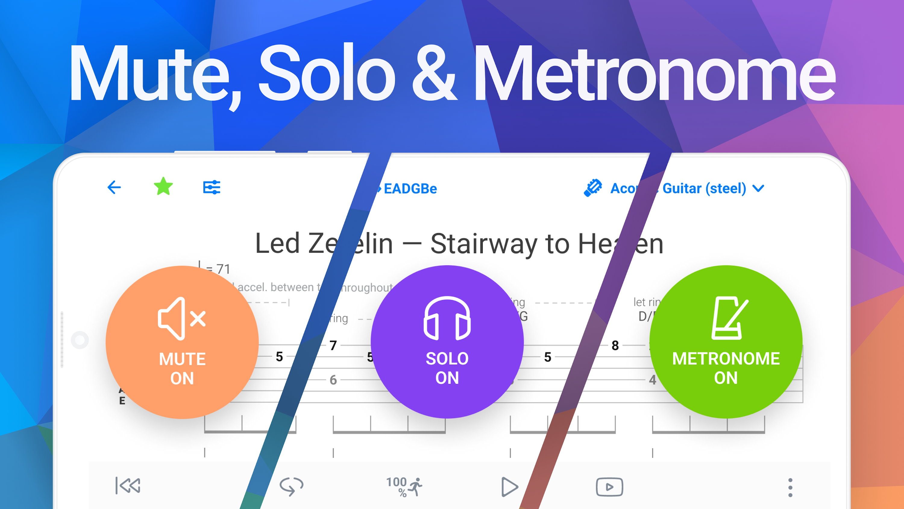 اسکرین شات 7 برنامه Songsterr Guitar Tabs & Chords