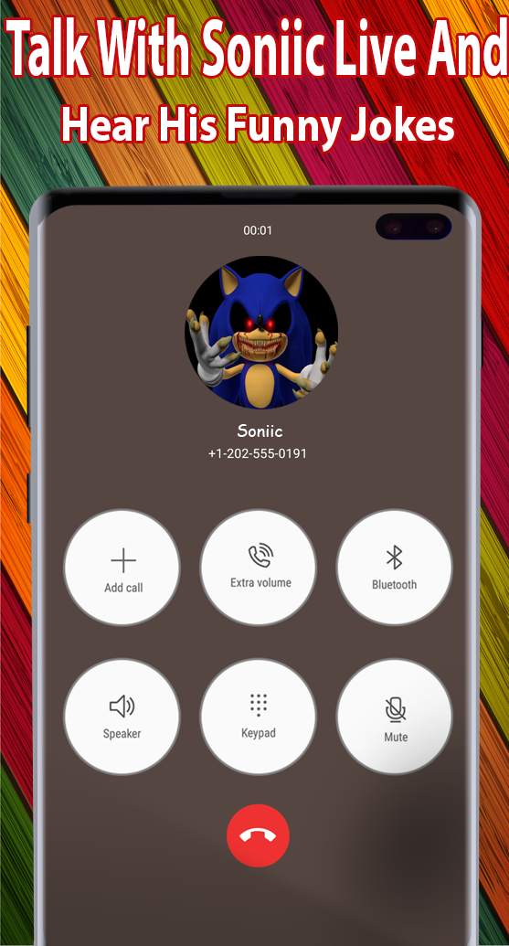 اسکرین شات 1 برنامه Soniic call 3AM Horror