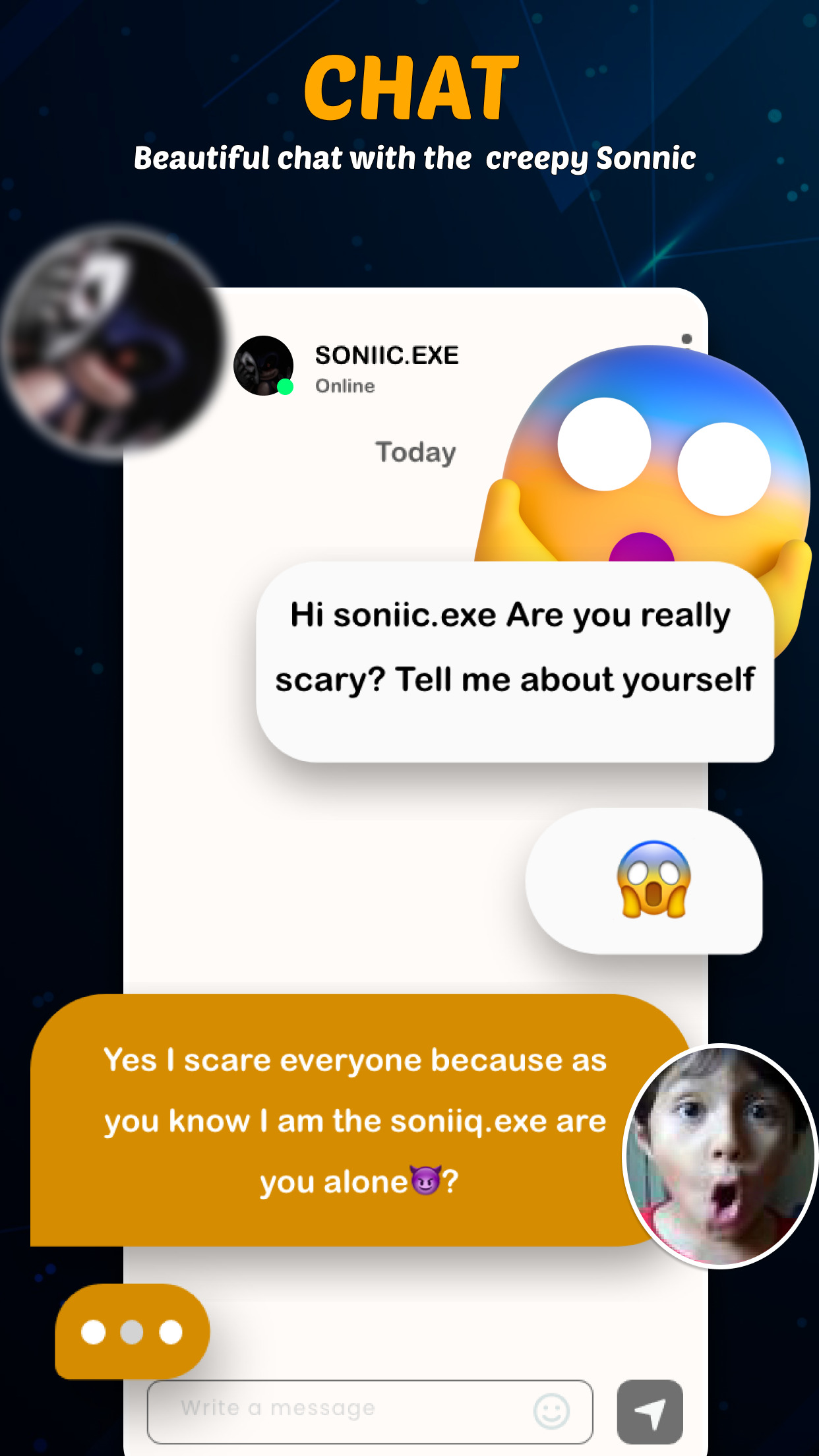 اسکرین شات 2 بازی creepy soniic call & games