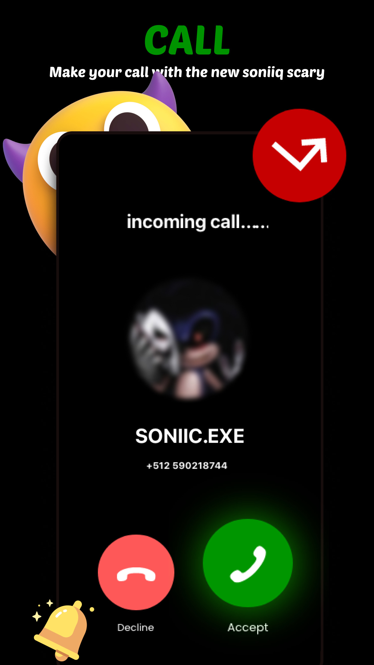 اسکرین شات 4 بازی creepy soniic call & games
