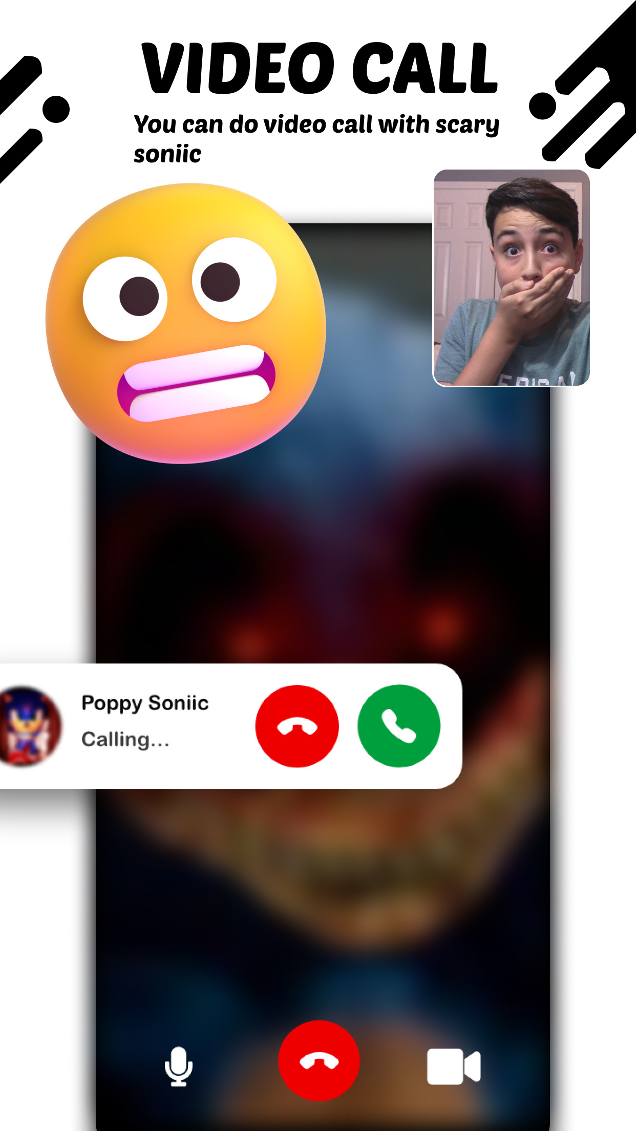 اسکرین شات 1 بازی creepy soniic call & games