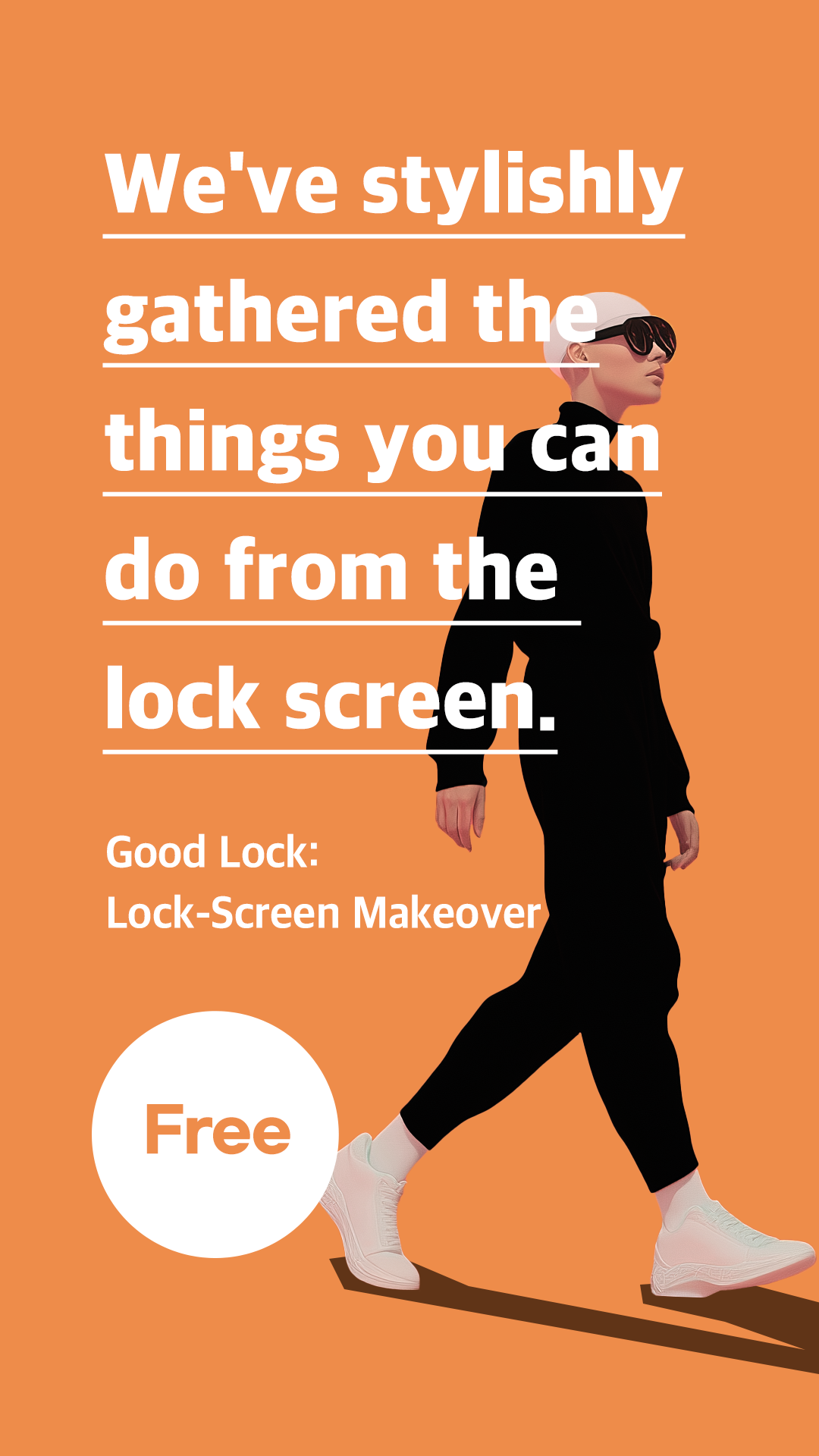 اسکرین شات 1 برنامه Good Lock: Premium Lock Screen