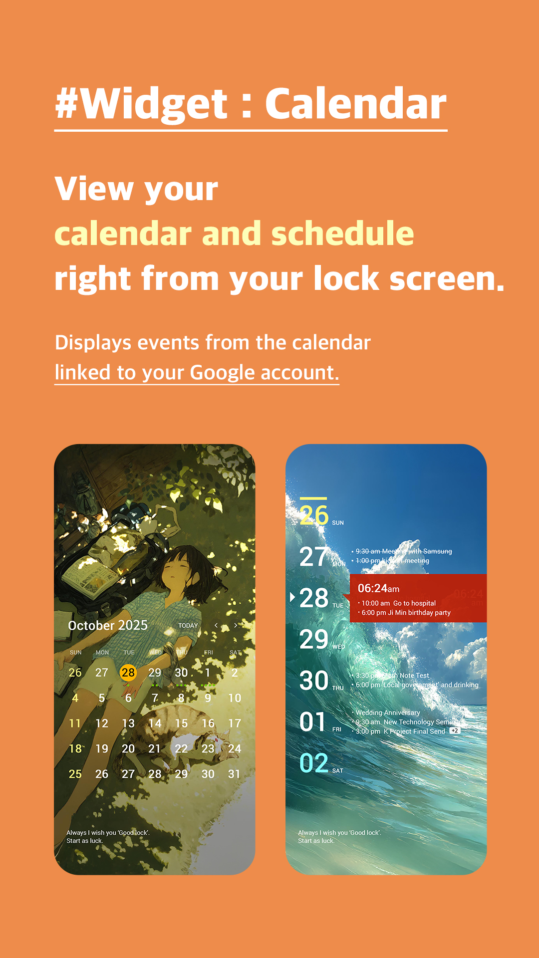 اسکرین شات 5 برنامه Good Lock: Premium Lock Screen