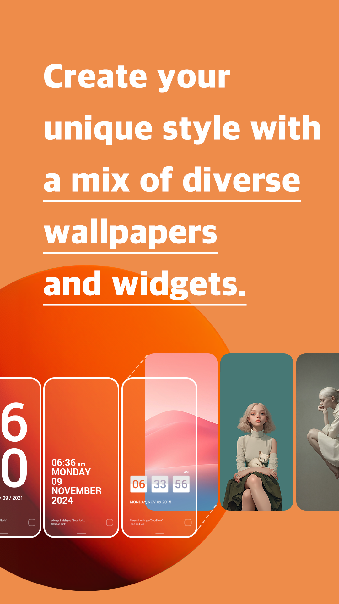 اسکرین شات 2 برنامه Good Lock: Premium Lock Screen