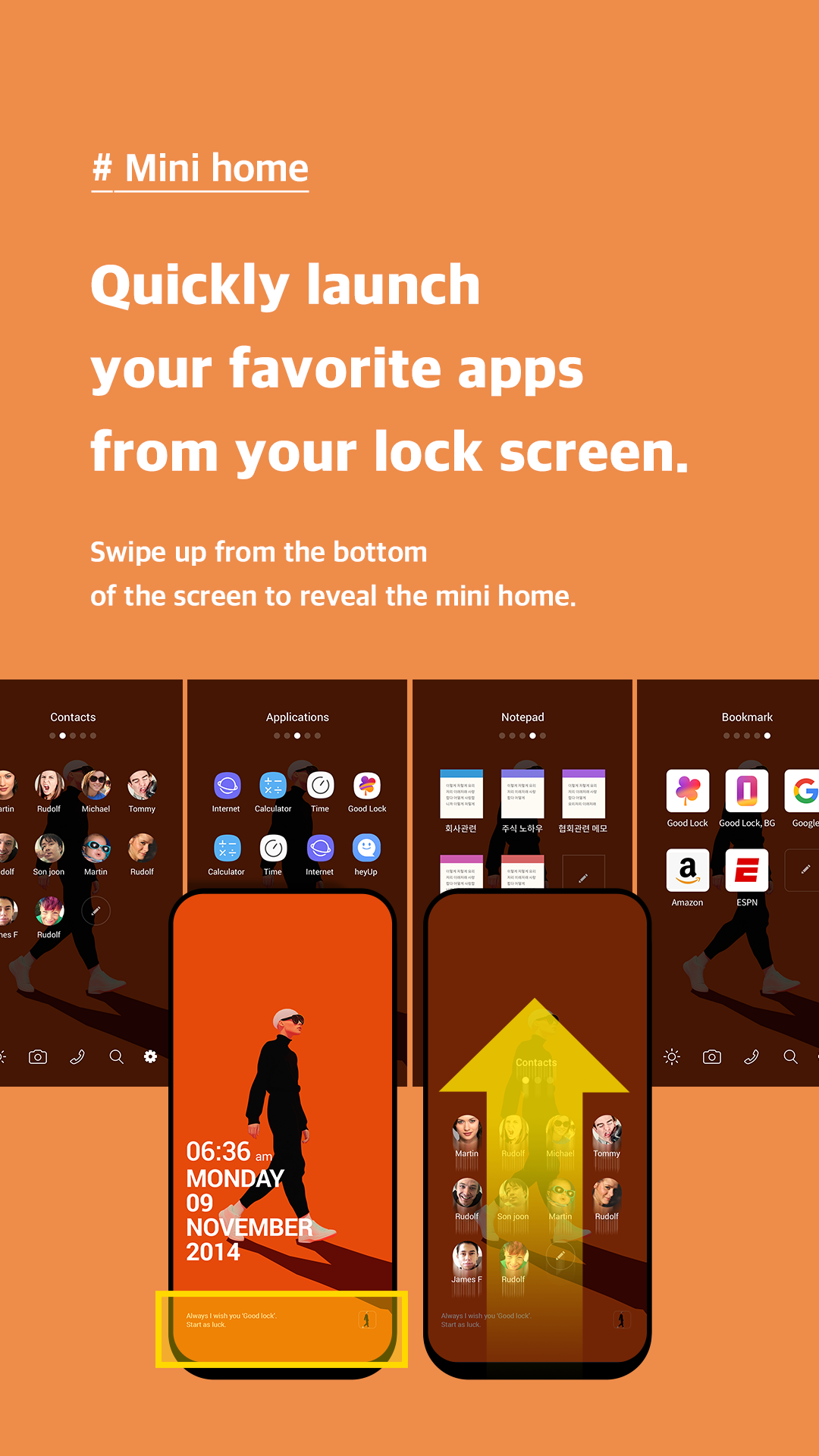 اسکرین شات 8 برنامه Good Lock: Premium Lock Screen