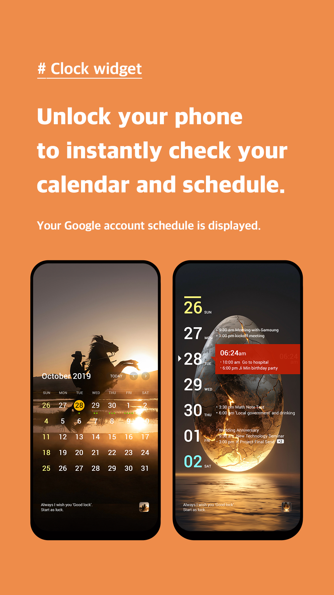 اسکرین شات 5 برنامه Good Lock: Premium Lock Screen