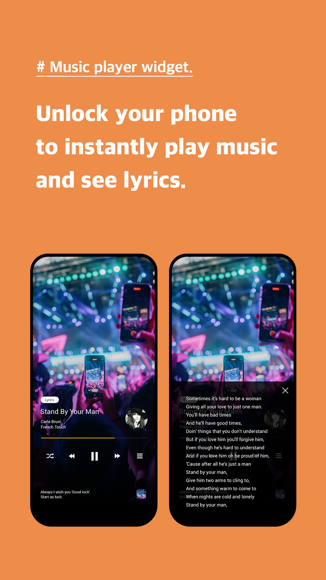 اسکرین شات 6 برنامه Good Lock: Premium Lock Screen
