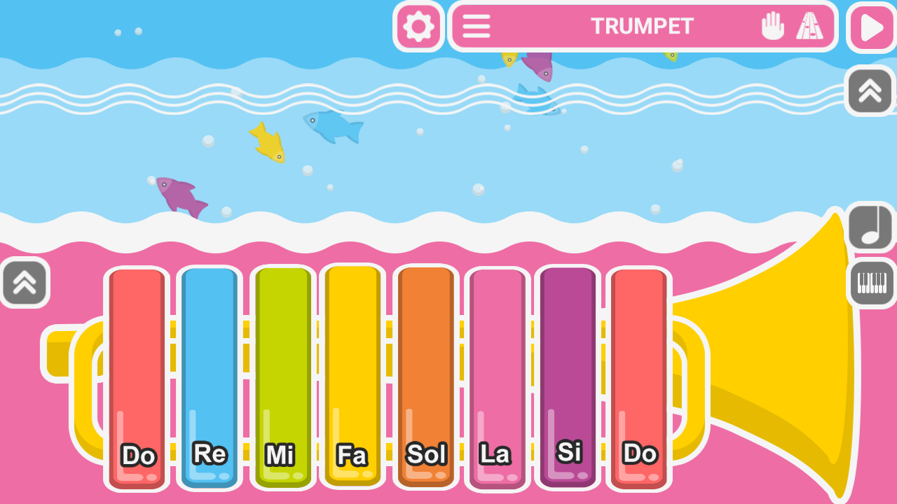 اسکرین شات 5 برنامه Kids Piano