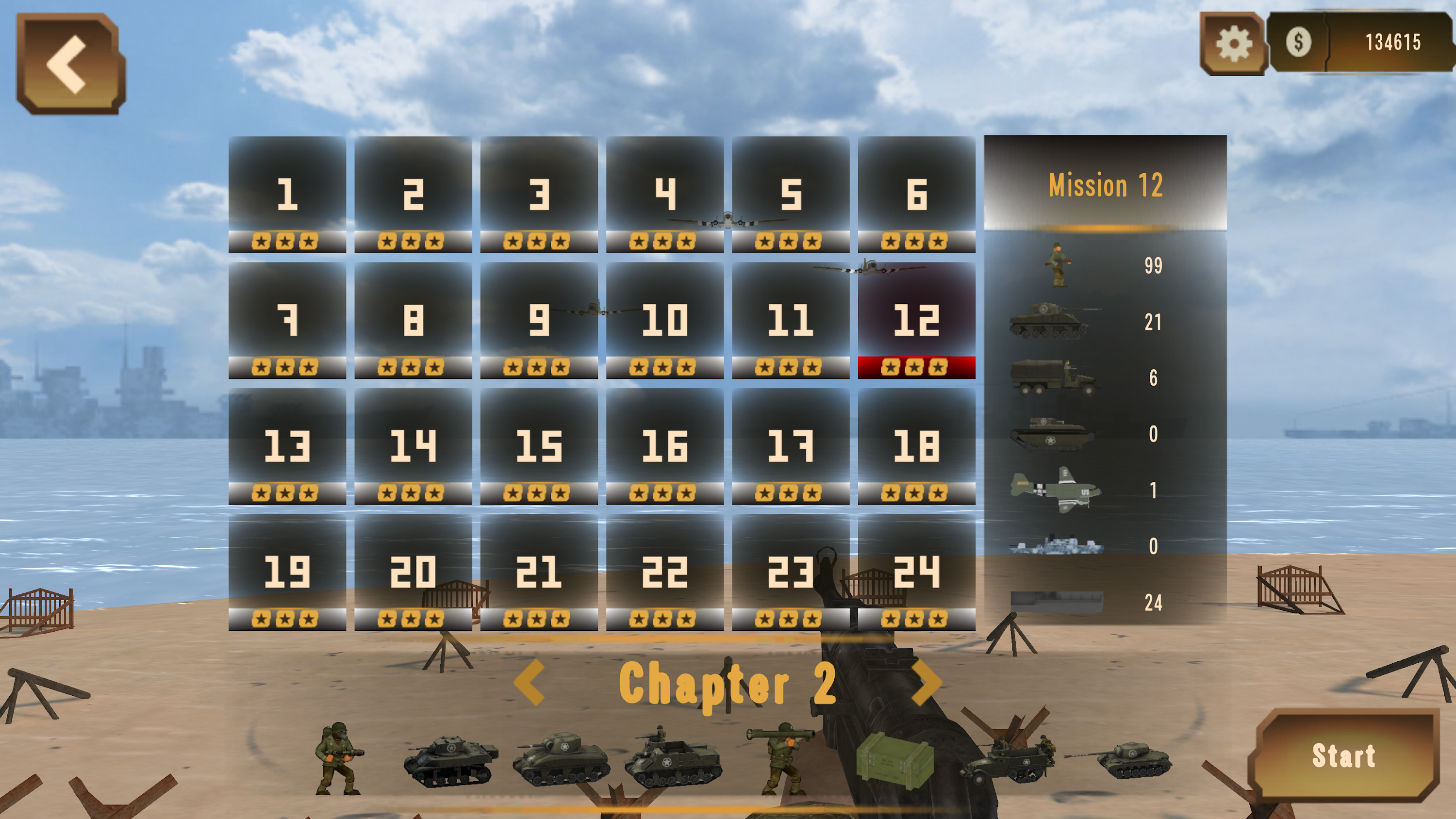 اسکرین شات 7 بازی Beach Defense: WW2 D-Day