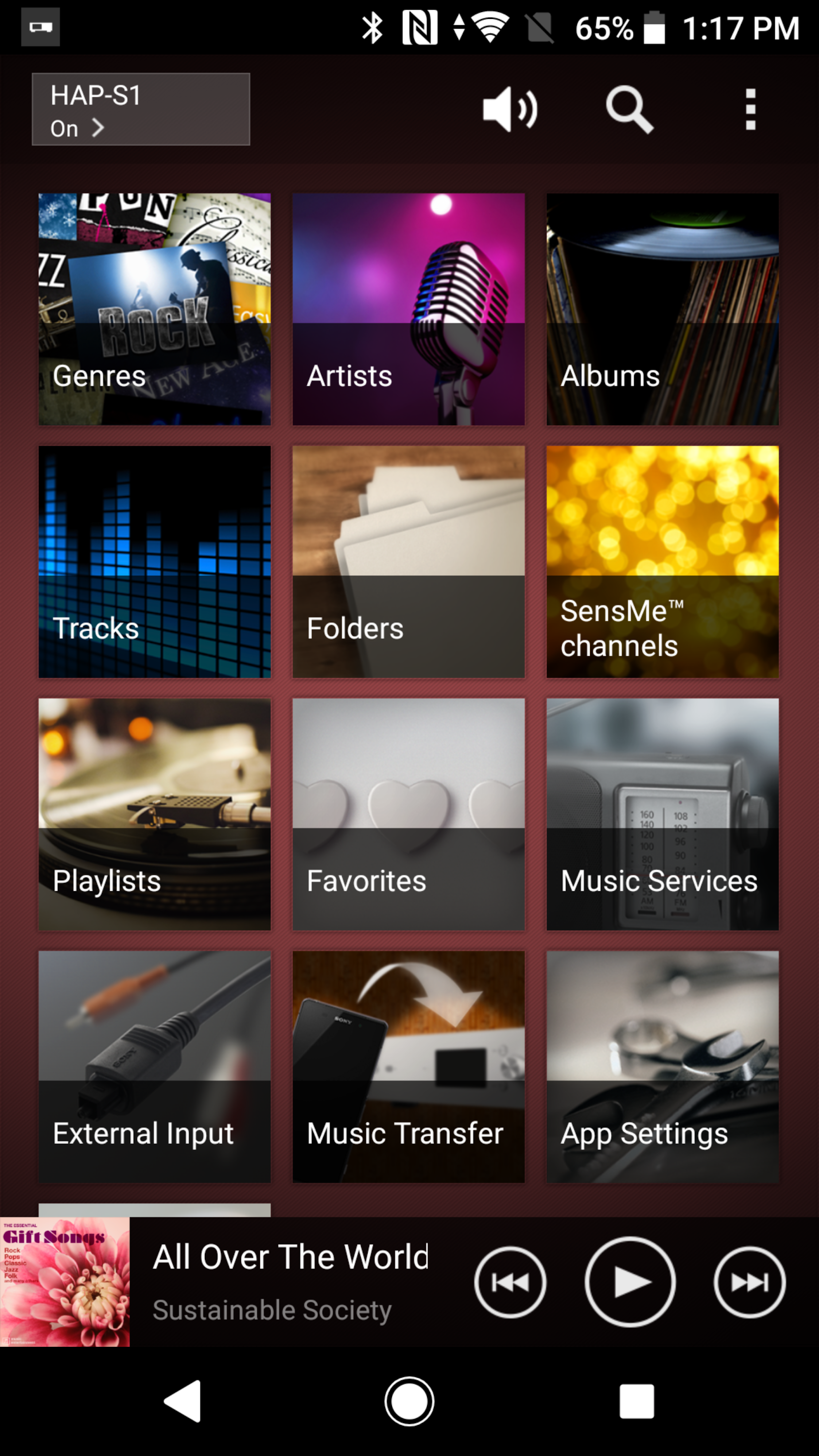 اسکرین شات 4 برنامه HDD Audio Remote