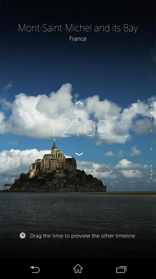 اسکرین شات 1 برنامه α CLOCK