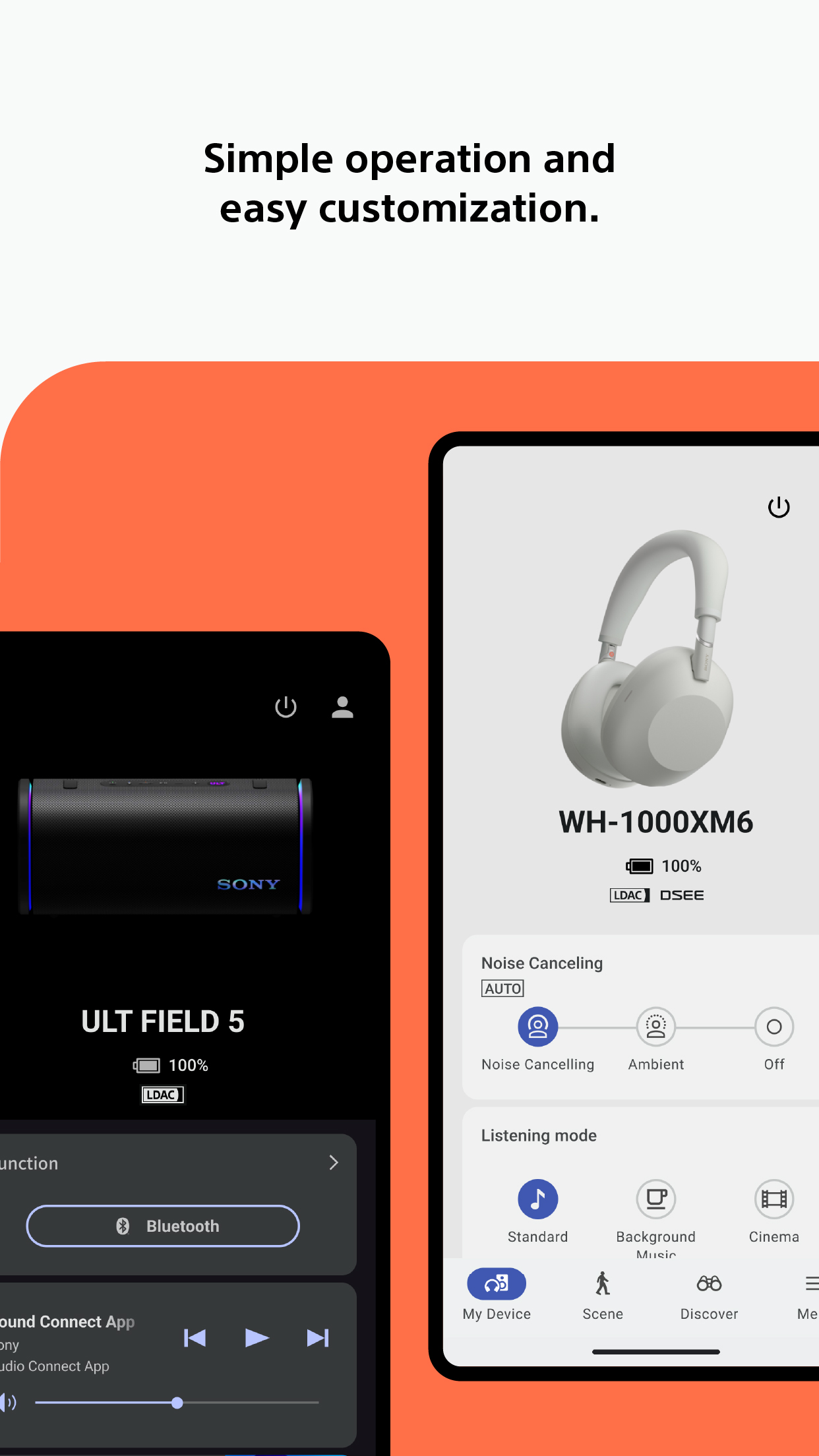 اسکرین شات 1 برنامه Sony | Sound Connect
