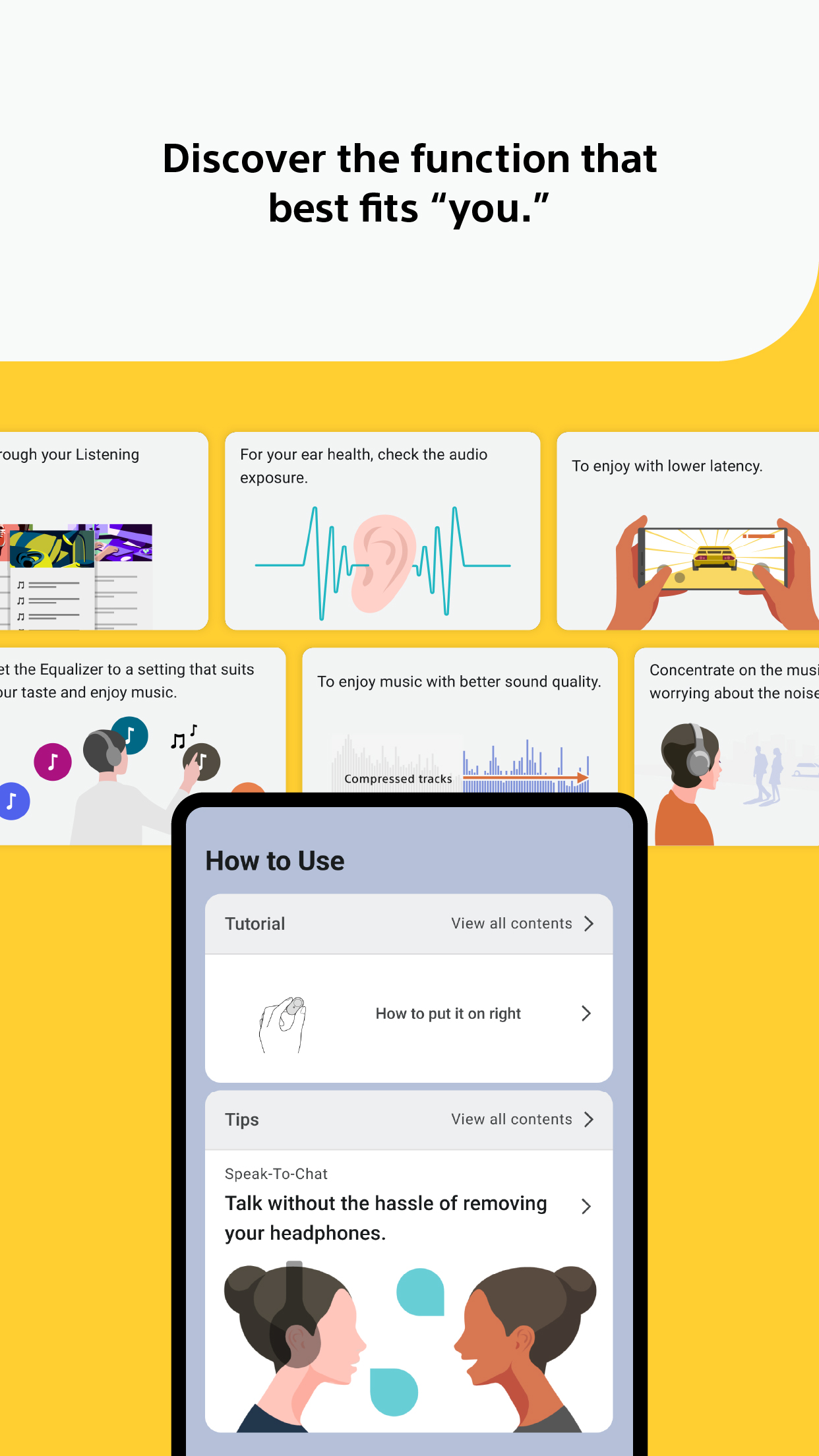 اسکرین شات 2 برنامه Sony | Sound Connect