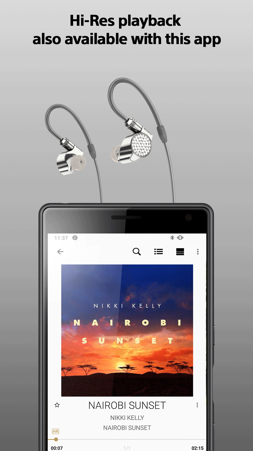 اسکرین شات 4 برنامه Sony | Music Center