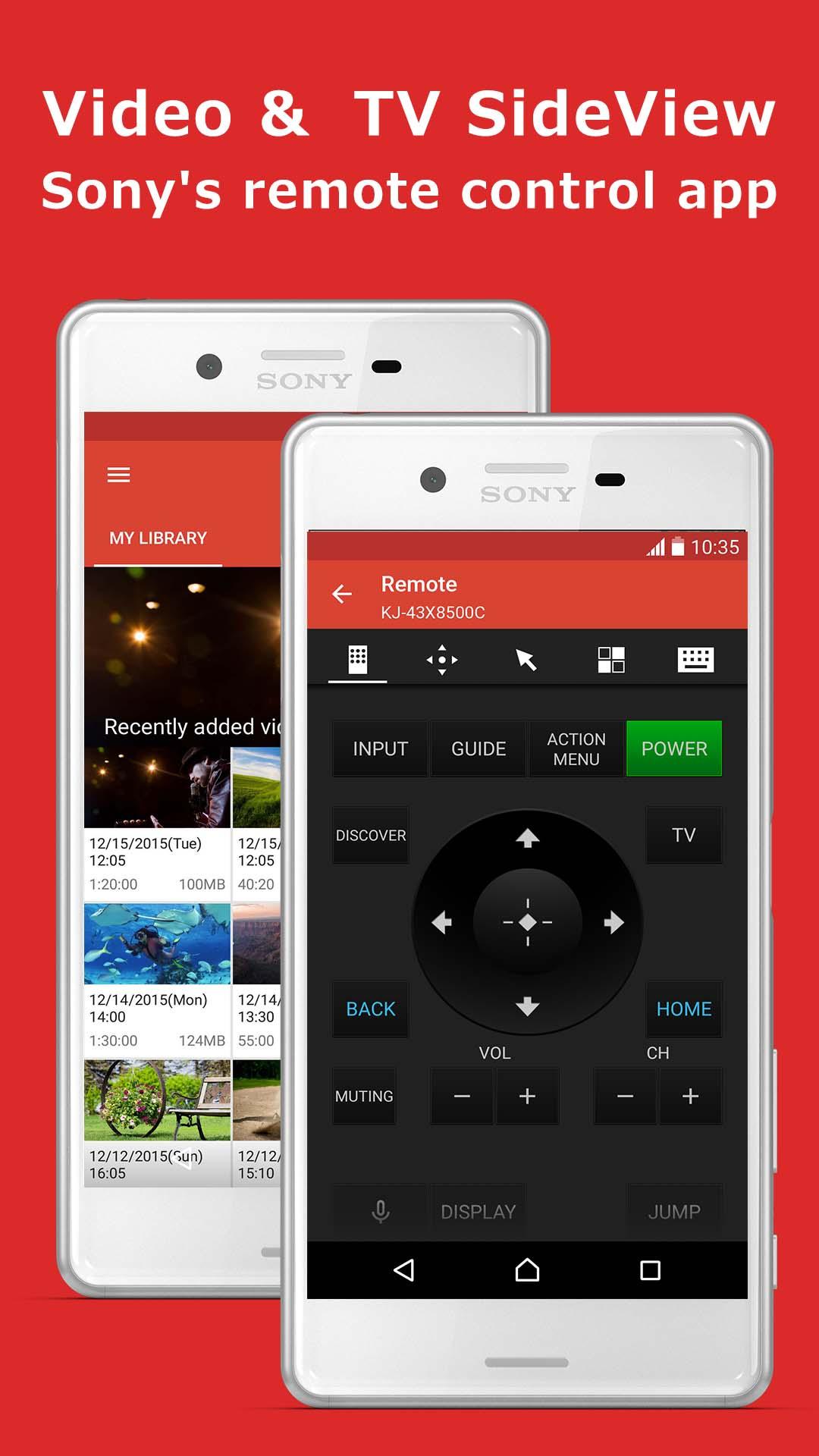 اسکرین شات 1 برنامه Video & TV SideView : Remote