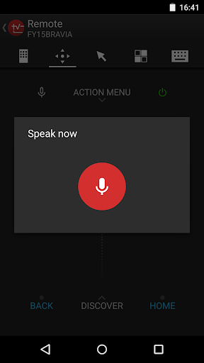 اسکرین شات 1 برنامه Video & TV SideView Voice