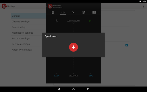 اسکرین شات 2 برنامه Video & TV SideView Voice