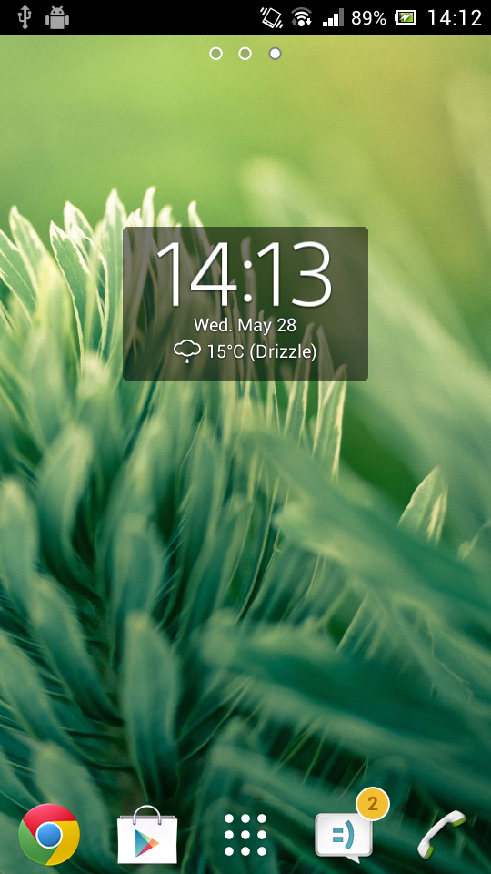 اسکرین شات 6 برنامه Digital Clock & Weather Widget