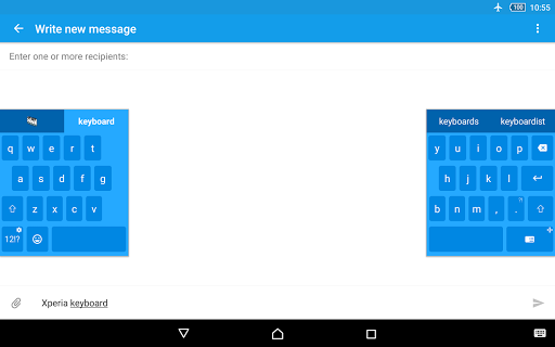 اسکرین شات 7 برنامه Xperia Keyboard