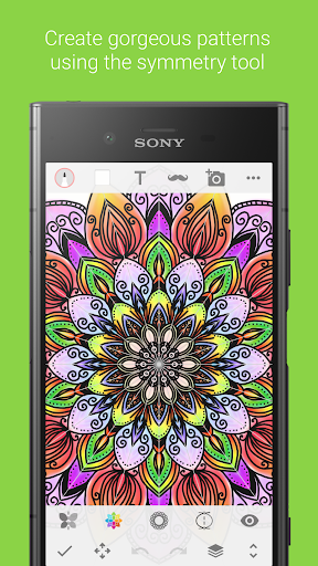 اسکرین شات 5 برنامه Sketch - Draw & Paint