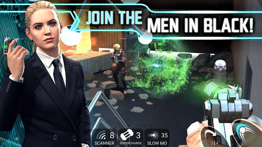 اسکرین شات 4 بازی MIB: Galaxy Defenders Free 3D Alien Gun Shooter