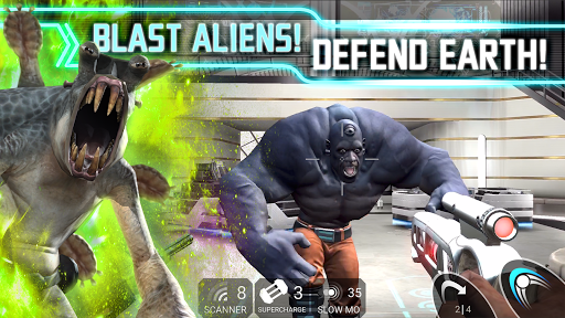 اسکرین شات 5 بازی MIB: Galaxy Defenders Free 3D Alien Gun Shooter