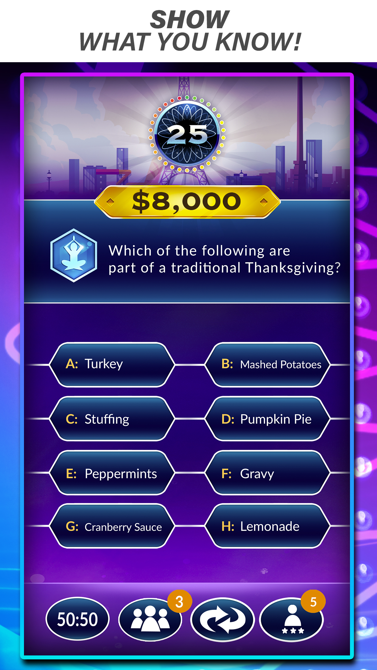 اسکرین شات 1 بازی Official Millionaire Game