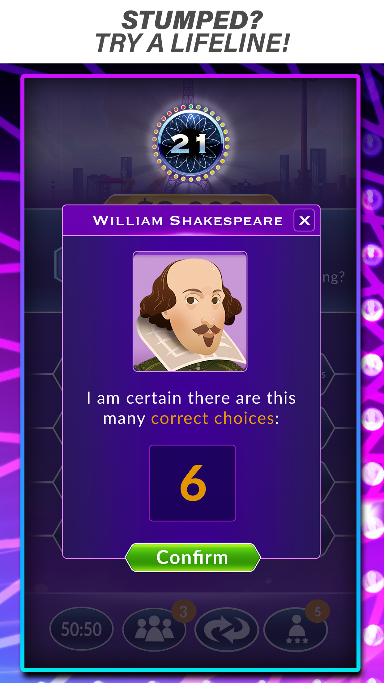 اسکرین شات 2 بازی Official Millionaire Game