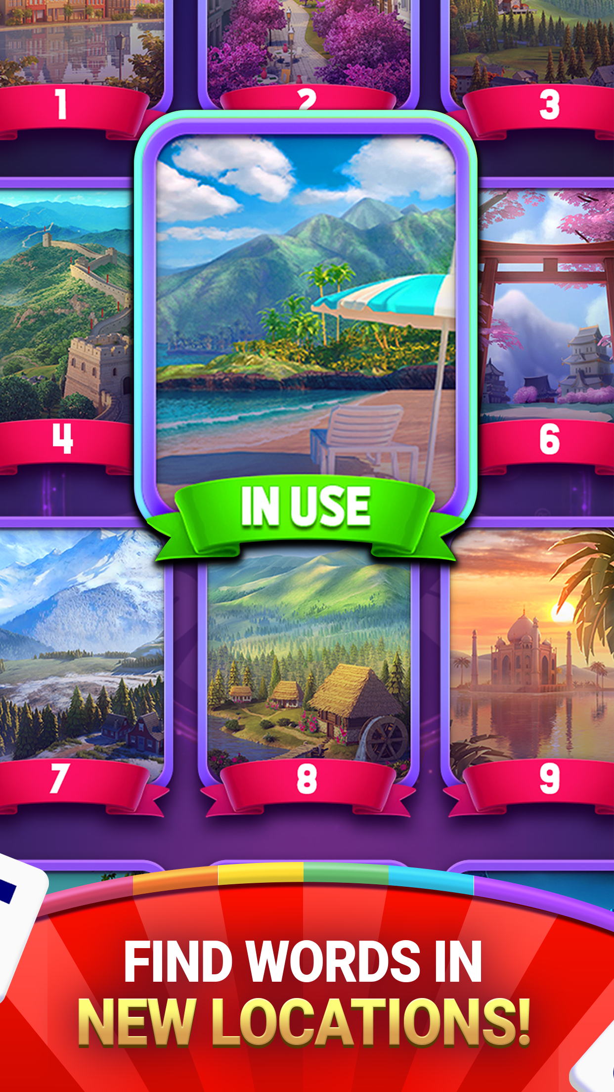 اسکرین شات 6 بازی Wheel of Fortune Words