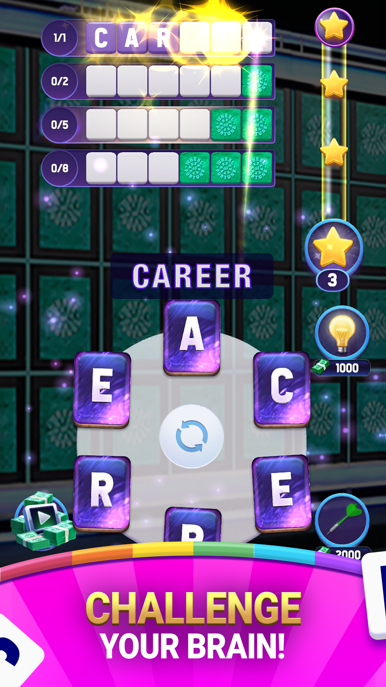 اسکرین شات 7 بازی Wheel of Fortune Words
