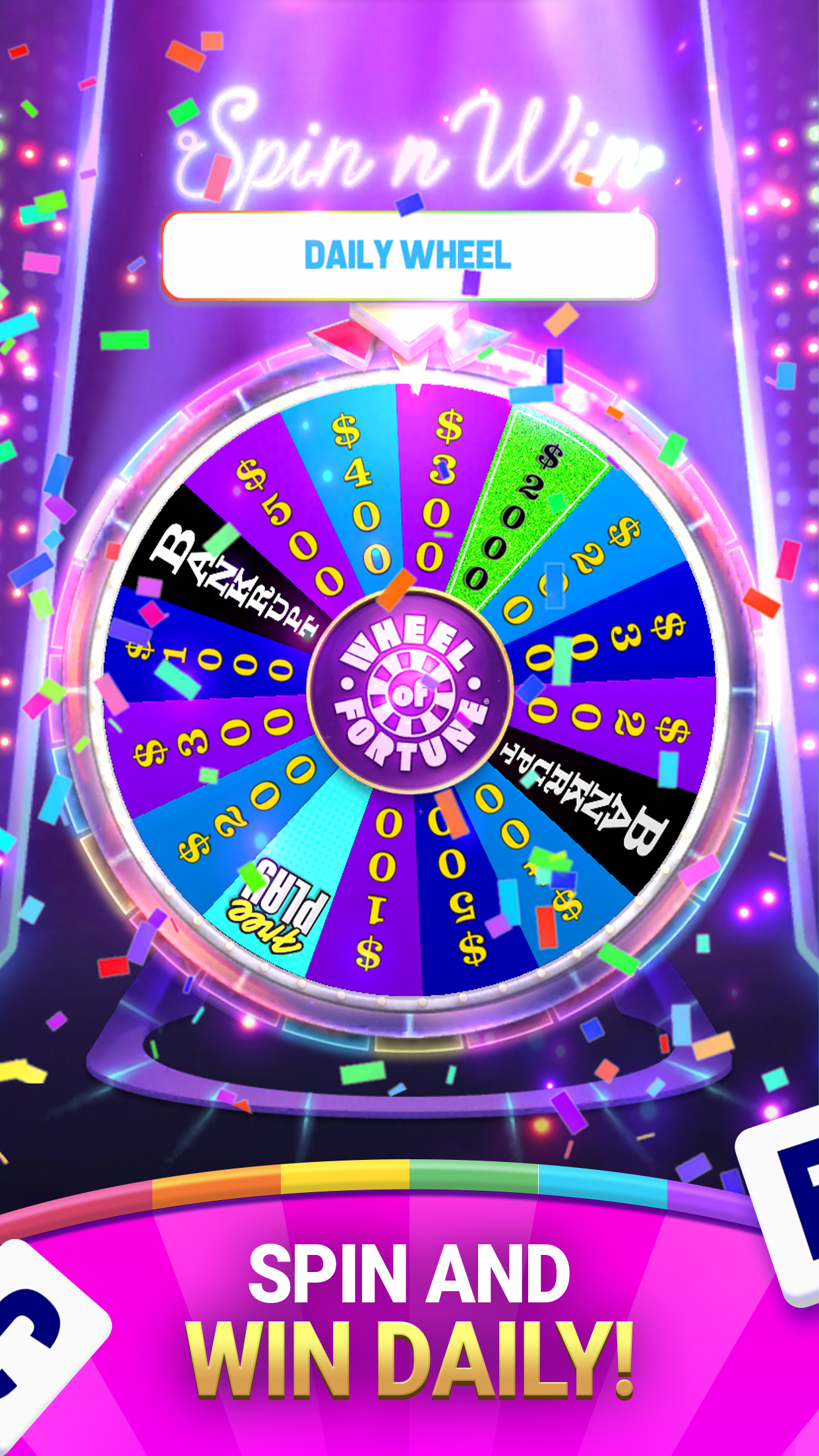 اسکرین شات 3 بازی Wheel of Fortune Words