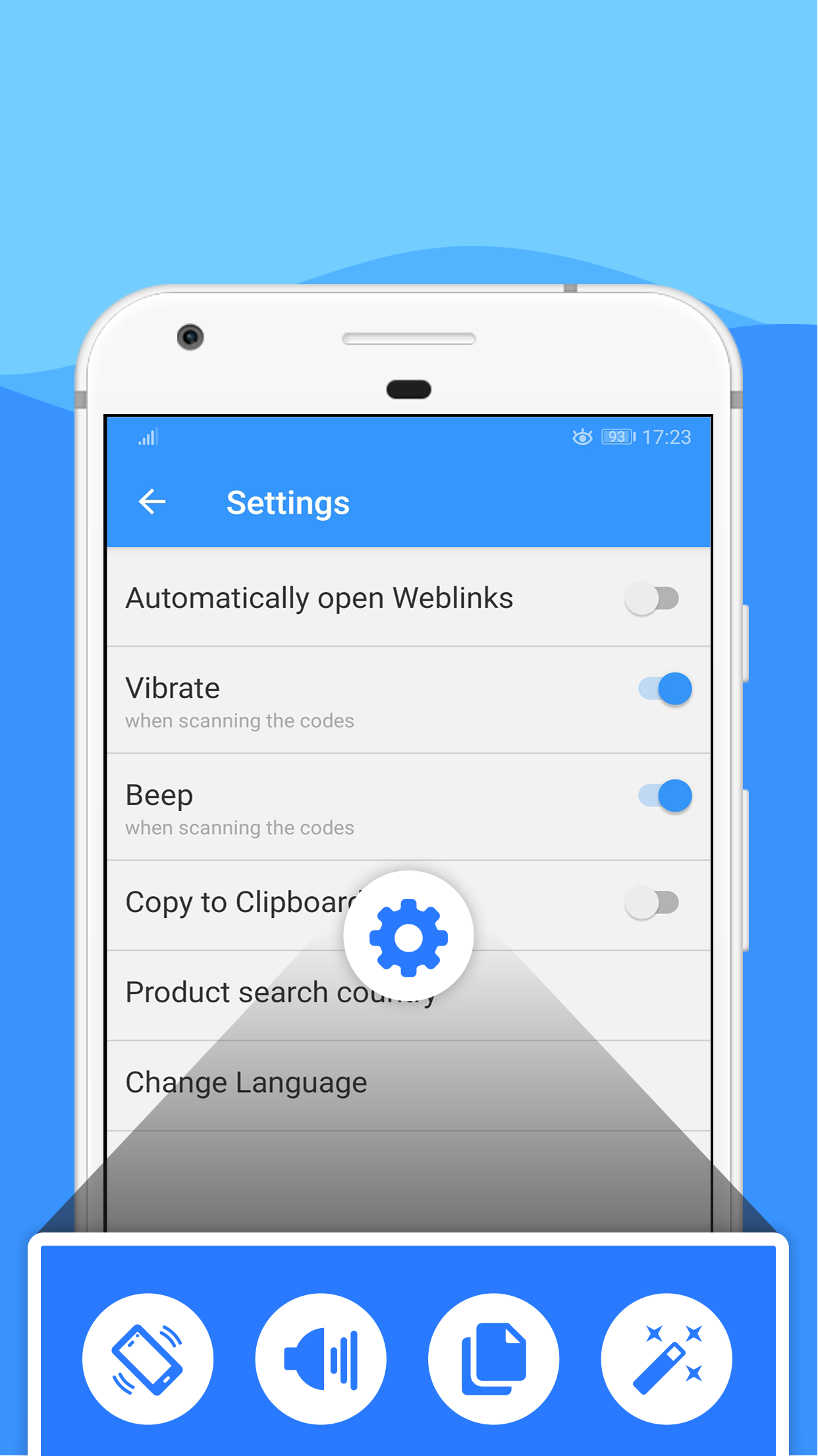 اسکرین شات 7 برنامه QR Code Scanner - WeScan