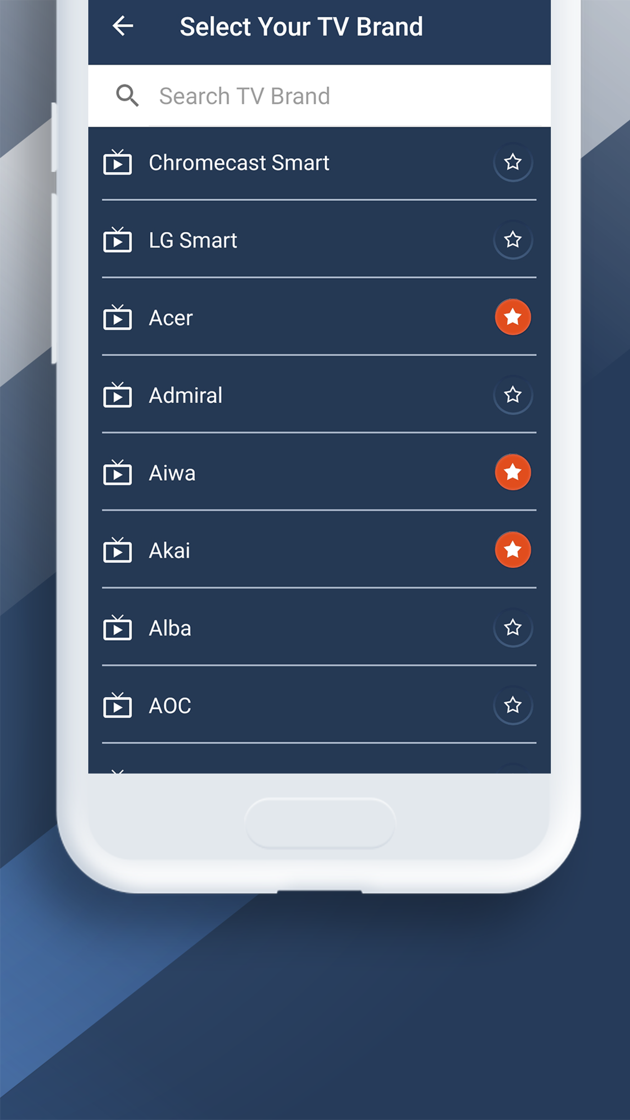 اسکرین شات 4 برنامه Universal TV Remote - MyRem