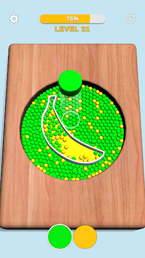 اسکرین شات 2 بازی Sorting Beads: Stencil Fill