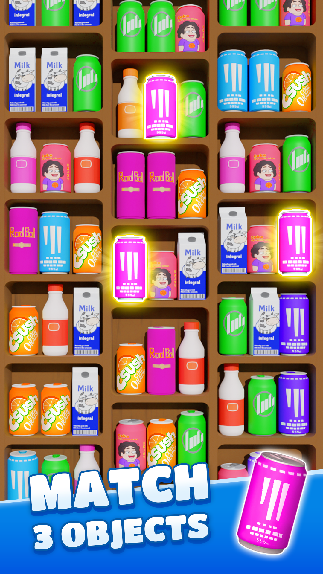 اسکرین شات 1 بازی Goods 3D Sorting: Match Games