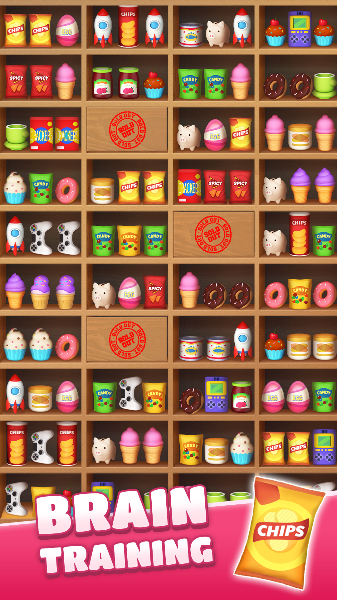 اسکرین شات 4 بازی Goods 3D Sorting: Match Games