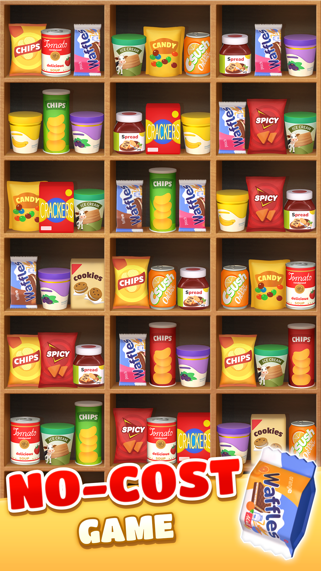 اسکرین شات 2 بازی Goods 3D Sorting: Match Games