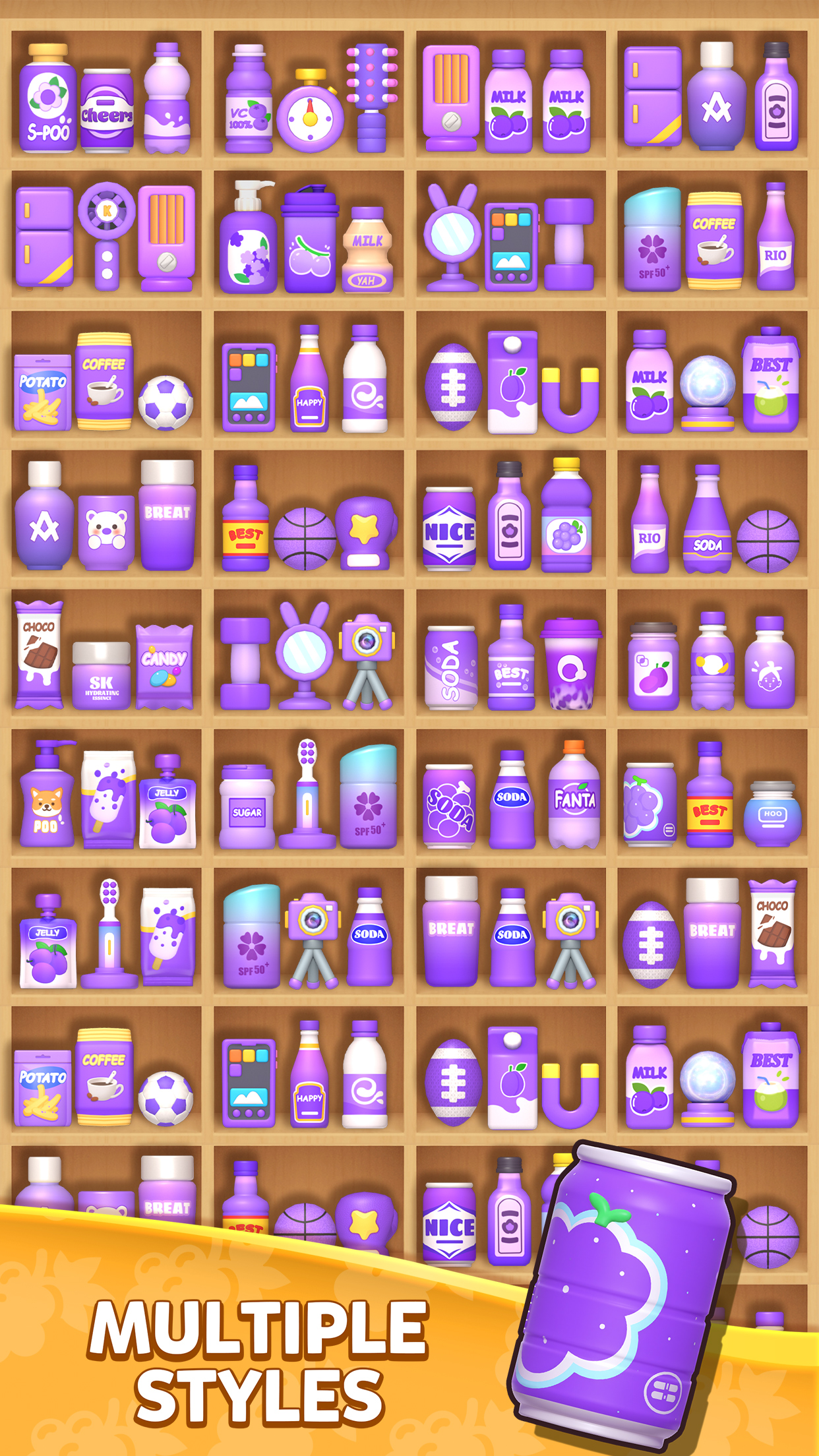 اسکرین شات 5 بازی Sort Match™:3D Goods Puzzle