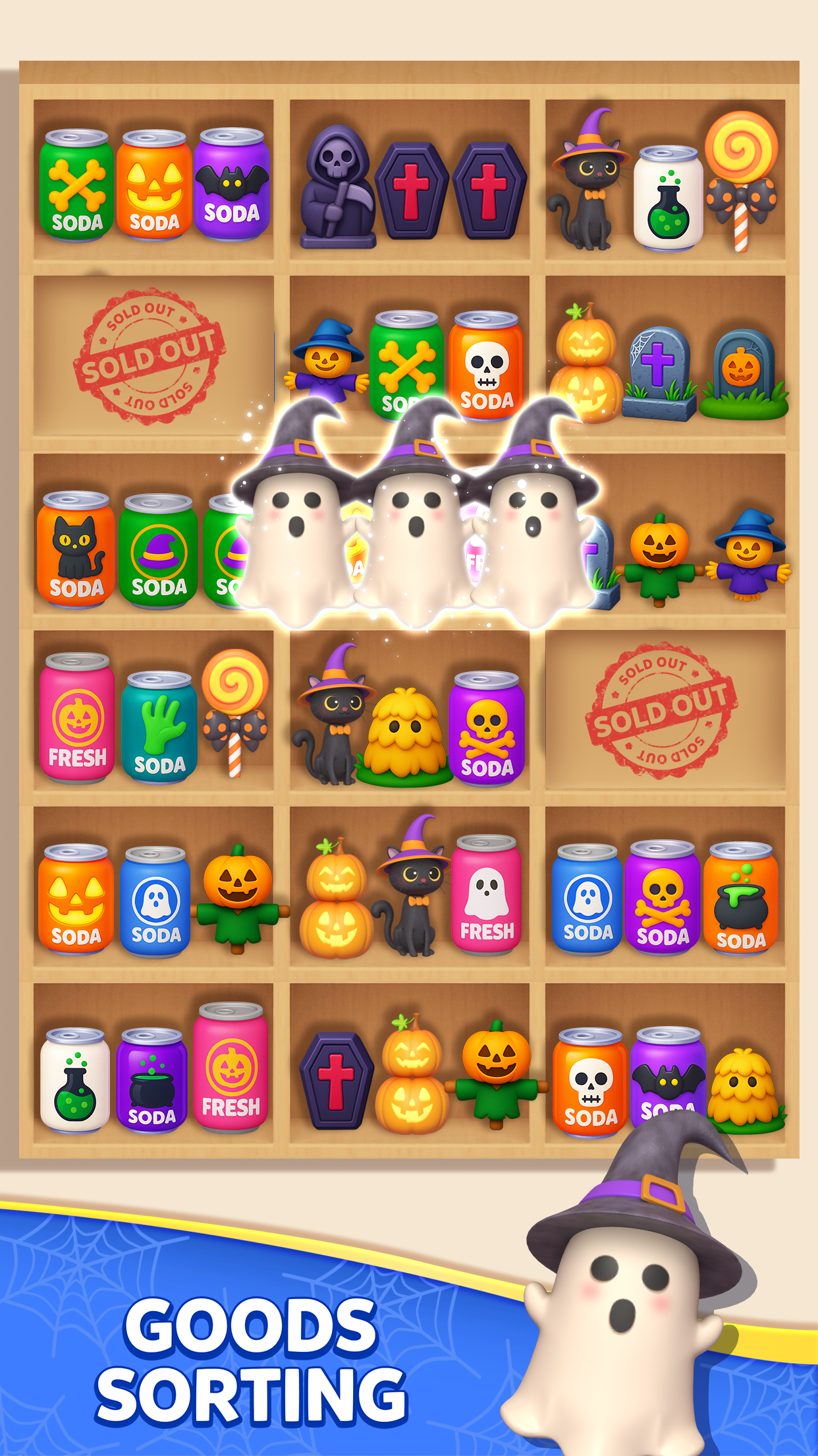 اسکرین شات 2 بازی Sort Match™:3D Goods Puzzle