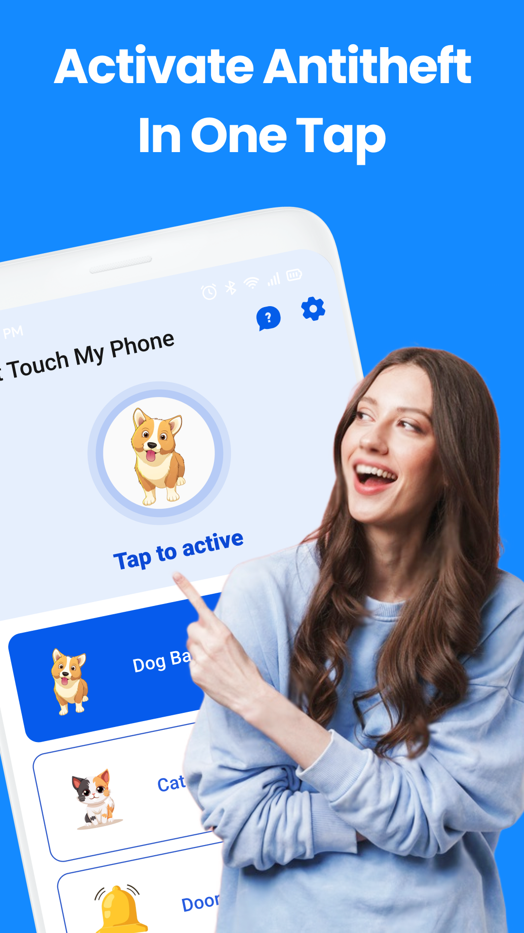 اسکرین شات 5 برنامه AntiTheft: Dont Touch My Phone