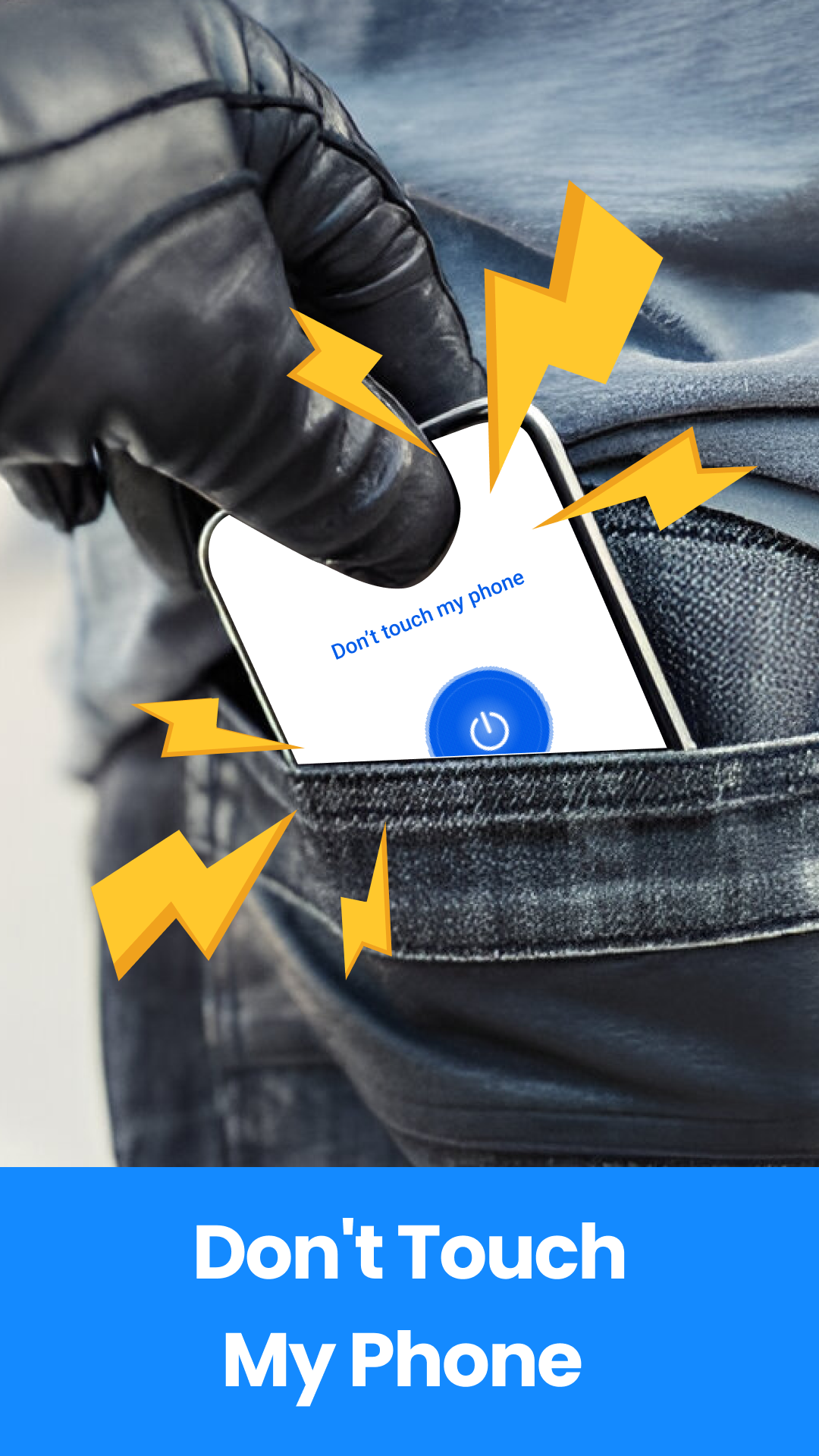 اسکرین شات 1 برنامه AntiTheft: Dont Touch My Phone